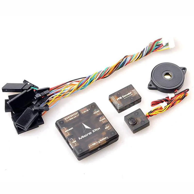 

Hot New Mini MicrPix 32 bit Pixhawk 2.4.6 PX4 Flight Controller With Pwm To PPM Signal Converter Buzzer Case