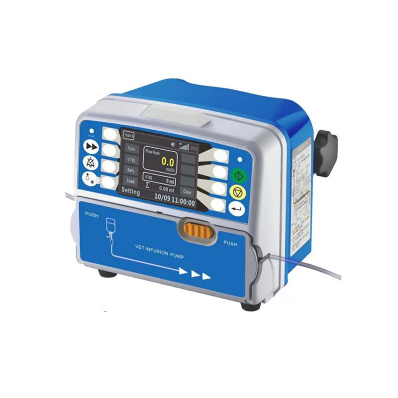 

WMV200E Mini size Veterinary Infusion Pump easy operation