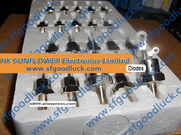 16RIA120 Medium Power Thyristor SCR Silicon Controlled Rectifier 1200V 16A TO-208AA (TO-48) Approx. weight:14g(0.49oz.)