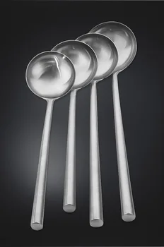 

1PC 43cm Long Handle Soup Ladle Spoon Stainless Steel Spatula Sauces Spoon Tableware Kitchen Cooking Utensils Tool KX 230