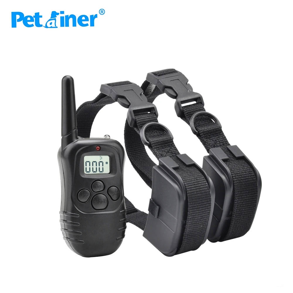 Petrainer 998D 2 300M Remote Control Pet Training Products ...