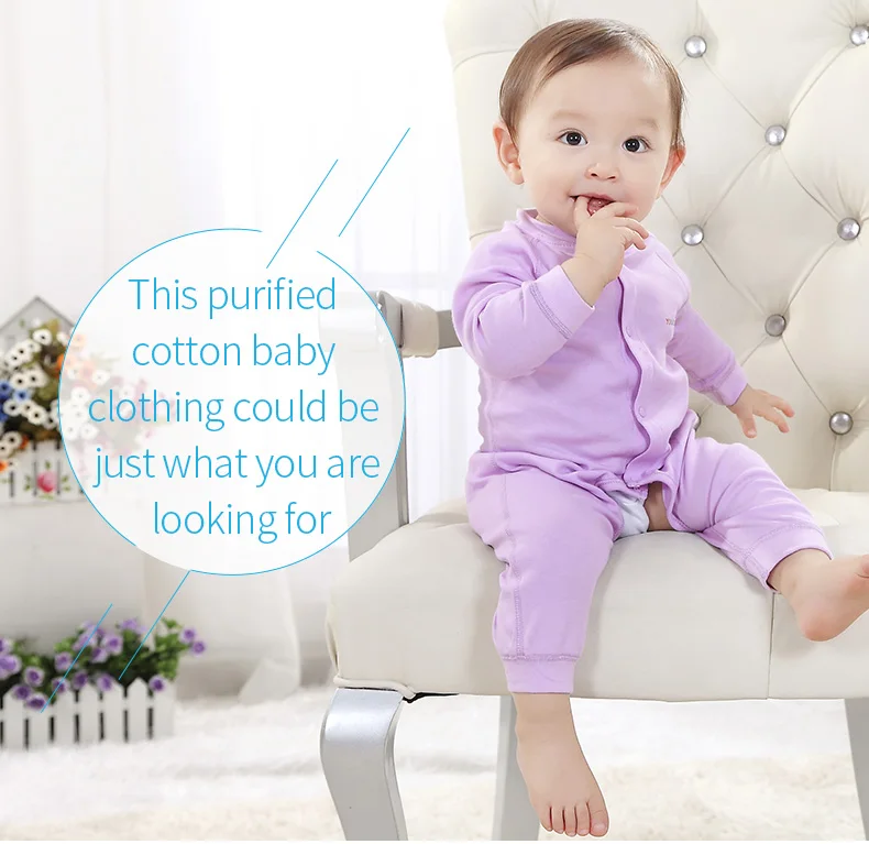 Baby boys clothes newborn cotton costumes baby girls rompers 2017 long sleeve spring clothing solid color