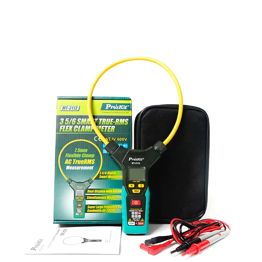 Смарт клещи Pro'sKit 3 5/6 True RMS плоскогубцы тип настольный цифровой Электронный