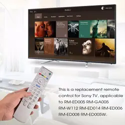 Замена дистанционного Управление для Sony ТВ RM-ED005 RM-GA005 RM-W112 RM-ED014 RM-ED006 RM-ED008