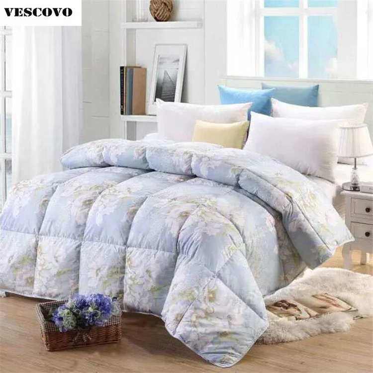 Newest Duck Down Home Textile Warm Autumn/Winter Patchwork Cover Quilt Comforter Printing Flower Bedclothes | Дом и сад