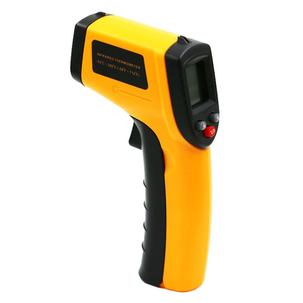 Term/ómetro Term/ómetro Infrarrojo De Alta Precisi/ón Port/átil Industrial L/áser Electr/ónico Medidor De Temperatura Pistola Grab