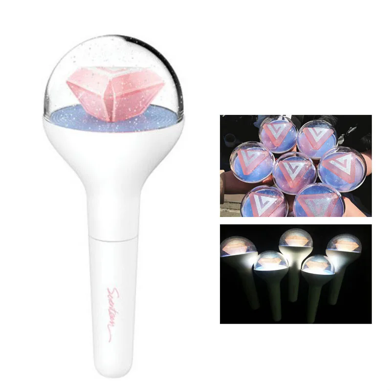 

New SEVENTEEN 17 LIGHT STICK LED Stick Concert Lamp Hiphop lightstick Night light Light-Up Luminous Toys Kids Gift