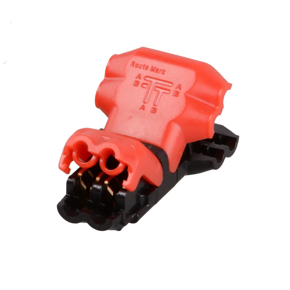 

10pcs T shape LED Strip Connector 2 Pins for single color strip light waterproof connector Strip to Power Jumper