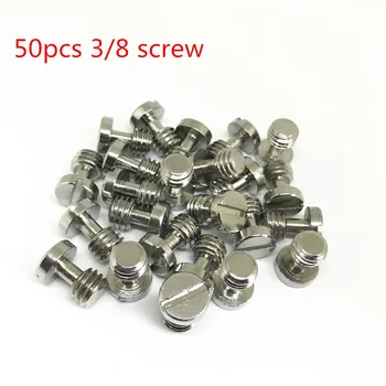 

50PCS 12mm Plate 3/8 Connecting Screw For Camera Tripod Monopod Quick Release Plate Baseplate Rig Tripod Screw Adapter