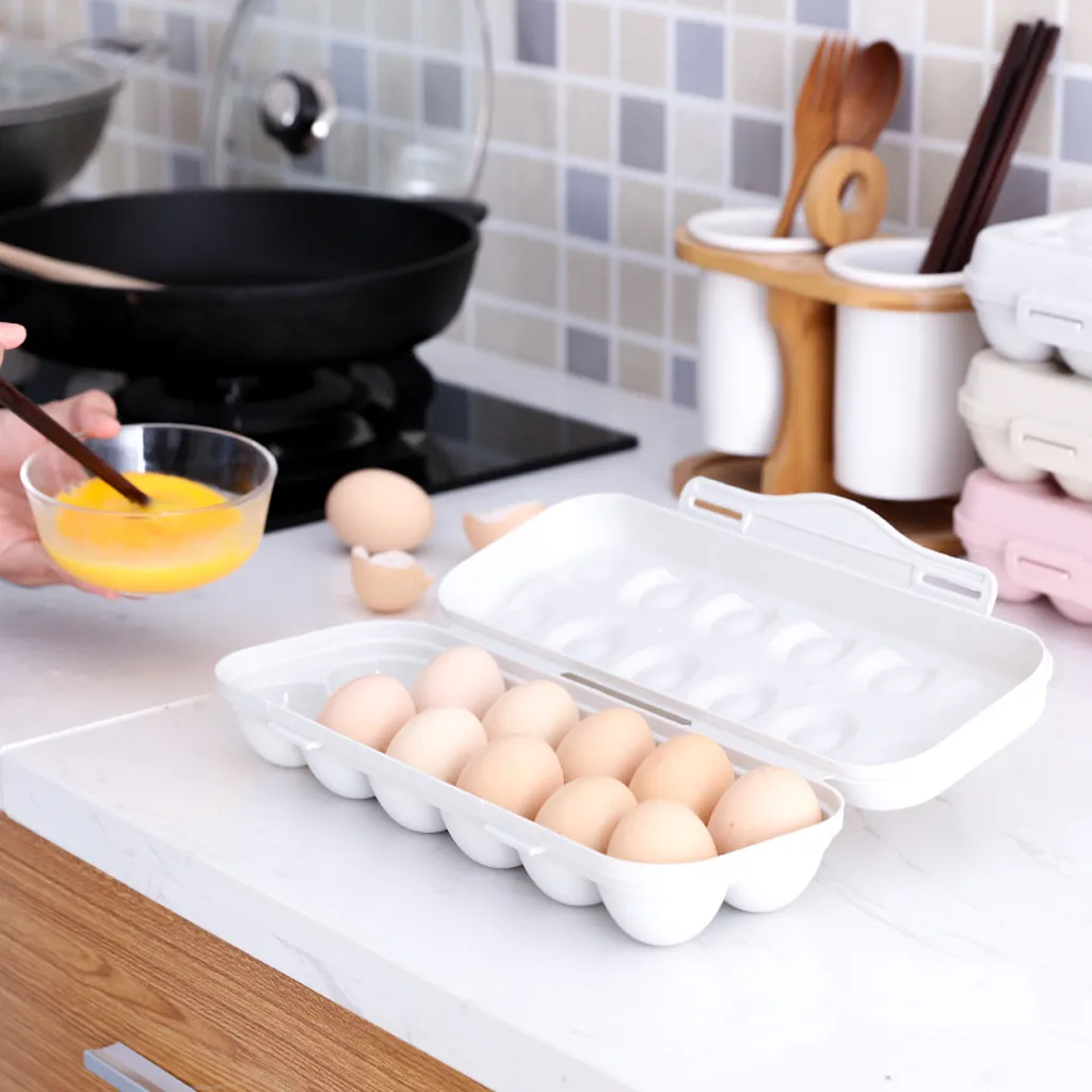 

Egg Tray Holder Egg Storage Box Refrigerator Crisper Storage Container Egg Storage Holder Household Kitchen Tools