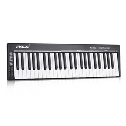 High Quality WORLDE KS49C 49-Key USB MIDI Keyboard Controller with 6.35mm Pedal Jack MIDI Out High Quality WORLDE KS49C 49-Key USB MIDI Keyboard Controller with 6.35mm Pedal Jack MIDI Out