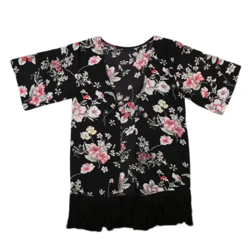 

Tassel Blouse Long Sleeve Casual Cute Clothes Girl Outfits Cute Kids Children Baby Girls Clothing Tops Lace