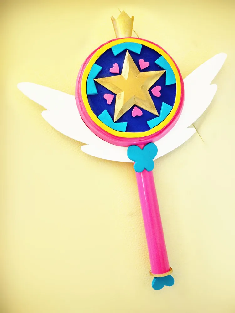 

Star vs. the Forces of Evil Princess Magic Wand Stick Hand Cosplay Prop