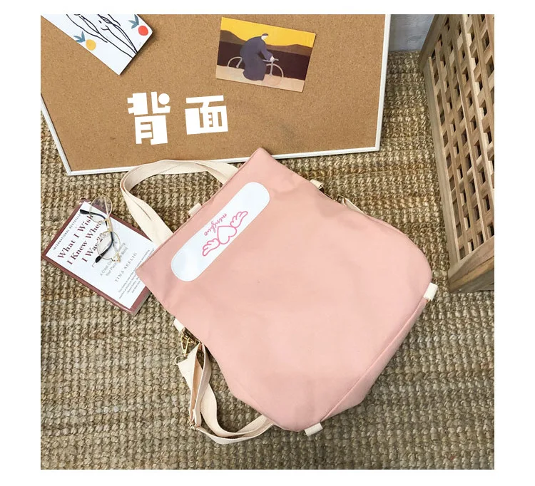 Нацумэ книга друзей печати Рюкзак Kawaii женские сумки на плечо холщовые школьные сумки Madara Cat сумки через плечо для женщин