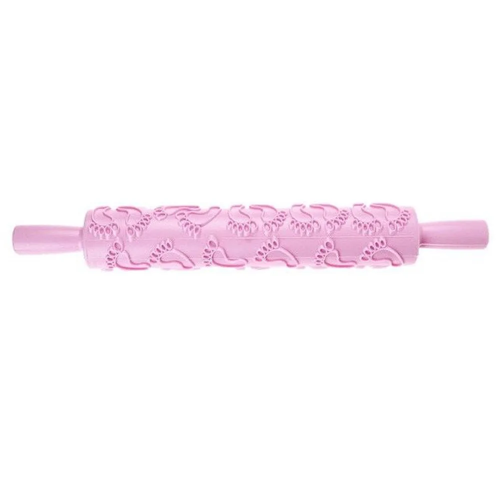 14 Pattern Rolling Pin Embossing Baking Pastry Cake Roller Decorating Mold Tool Cookie Dough Pastry Bakery Noodle Kitchen