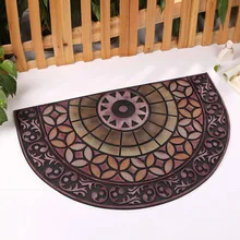 Роскошный Европейский коврик для двери из натурального каучука, размер 90x60 см, коврик для прихожей, ванной комнаты, коврики для улицы, ковры для украшения дома, tapete