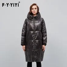 Теплая свободная зимняя куртка с капюшоном для женщин casaco parka femme женские зимние куртки со скидкой