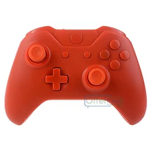 XOM04 матовый оранжевый пользовательский полный комплект оболочки чехол на кнопке комплект для Xbox One контроллер