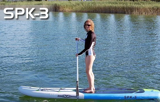 Горячие aqua Marina 10FT SPK-3 10'10''x30''x6'' стоячего весло доски для серфинга SUP каяк надувная лодка рыбалка