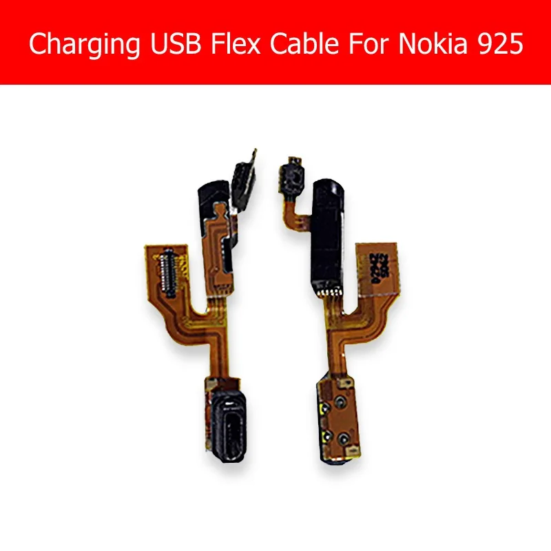 Caricatore Usb Del Cavo Della Flessione Per Nokia 925 Porta Di Ricarica Connettore Del Cavo Della Flessione Per Microsoft Lumia 925 Audio Martinetti S