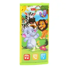 Детское раннее образование звучание музыки двусторонний экран многофункциональный мобильный телефон электрическая игрушка головоломка музыкальная игрушка