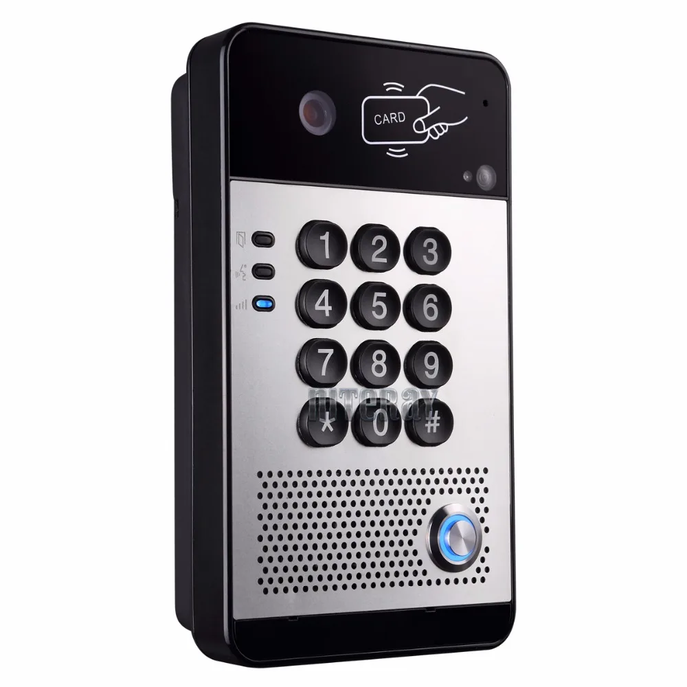 Видеодомофон SIP система видеодомофона совместима с Asterisk/Alcatel/Avaya/Cisco PBX|video intercom