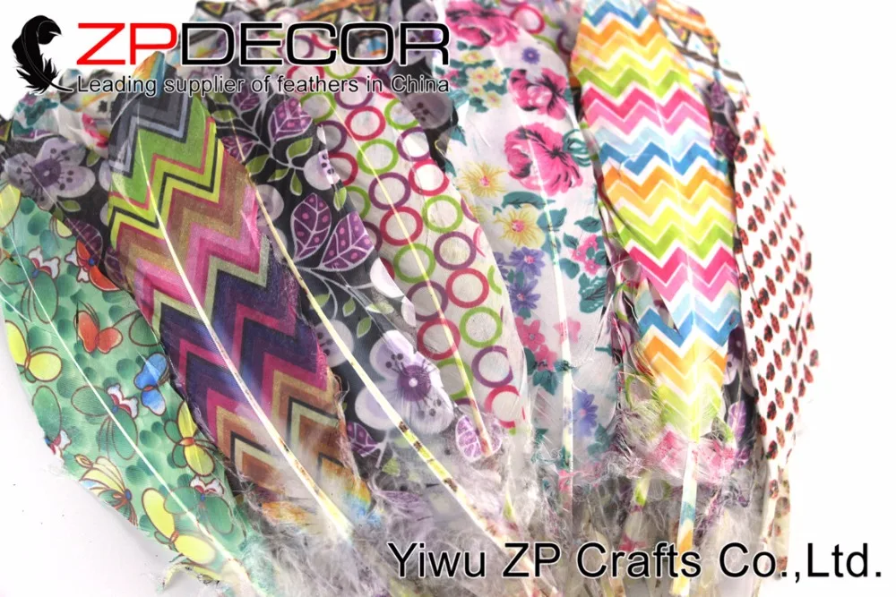 Zpdecor Перо 1000 шт./лот Рука Выберите Premuim качества красочные Гусь satinettes Сыпучие Перо для Рождество Декор