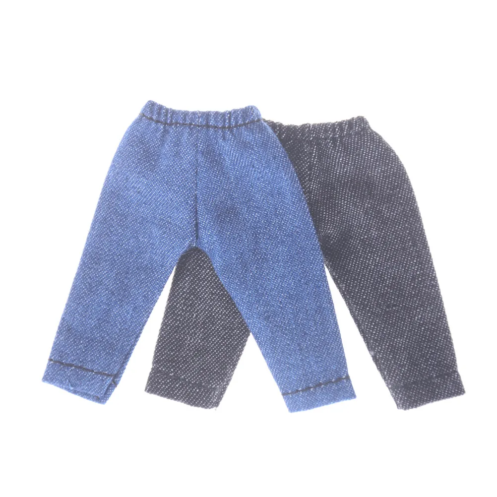 2 цвета модные леггинсы для кукол для Obitsu11 OB11 1/12 BJD кукольные джинсы брюки одежда аксессуары