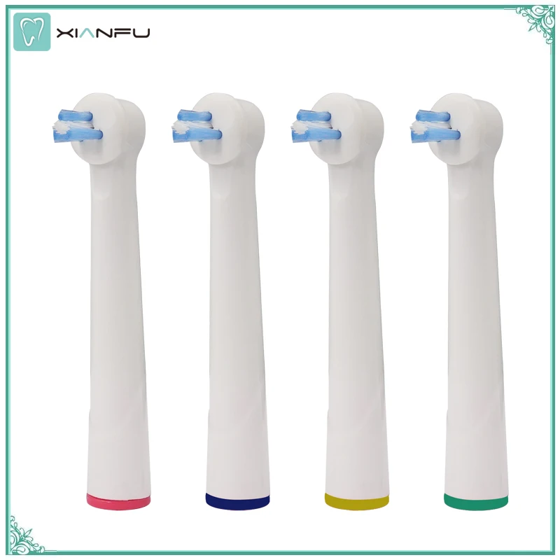

4PCS Replacement Brush Heads Ip17-1 Power Tip Brush heads fit oral B Interproximal Clean Designed For Braces And Dental work