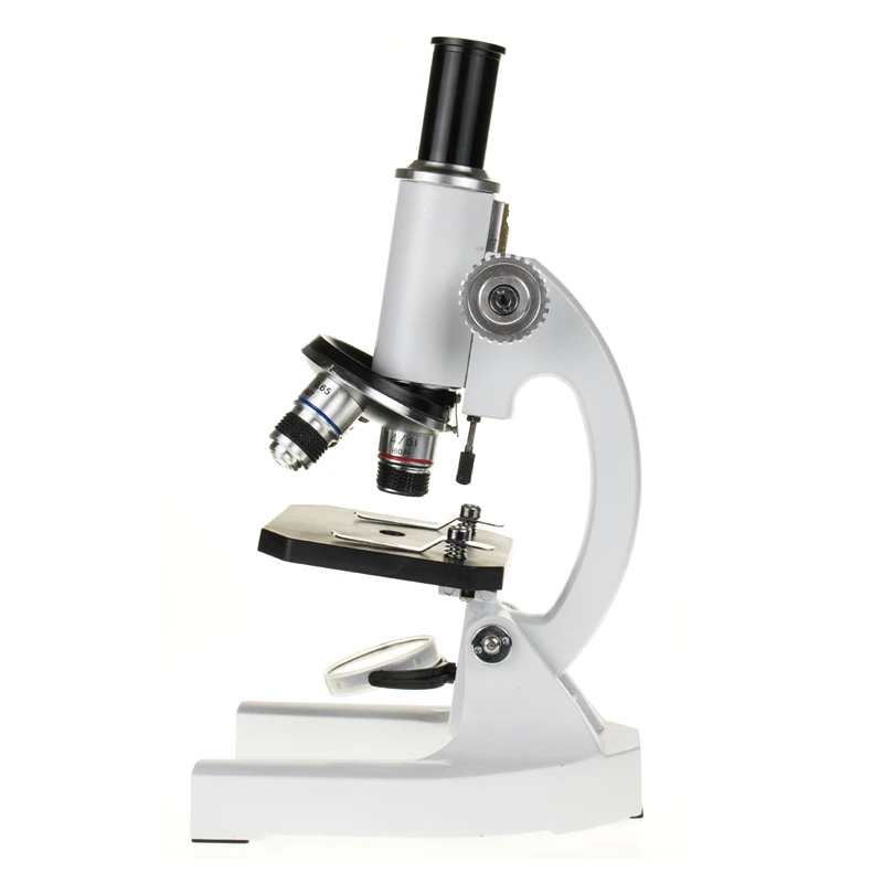 

1000x Microscope Traditional Reflective Lighting Metal Monocular Biological Microscope for Science Education Children Gifts