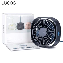 Mini ventilateur de bureau USB à 3 vitesses, ventilateur de refroidissement Portable personnel avec Rotation à 360 degrés, Angle réglable pour les voyages au bureau(China)