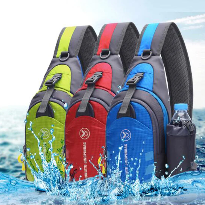 

Luggage ladies chest bag men's belt new brand fashion waterproof chest bag handbag unisex pockets ladies pockets sports bag