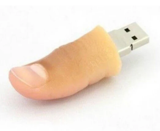  New Cartoon Human Beings Finger usb 2.0 memory flash stick pen drive for computer Personalized usb 