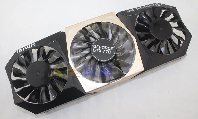 Оригинальный охлаждающий вентилятор для видеокарты PALIT JETSTREAM GEFORCE GTX680 gtx770для