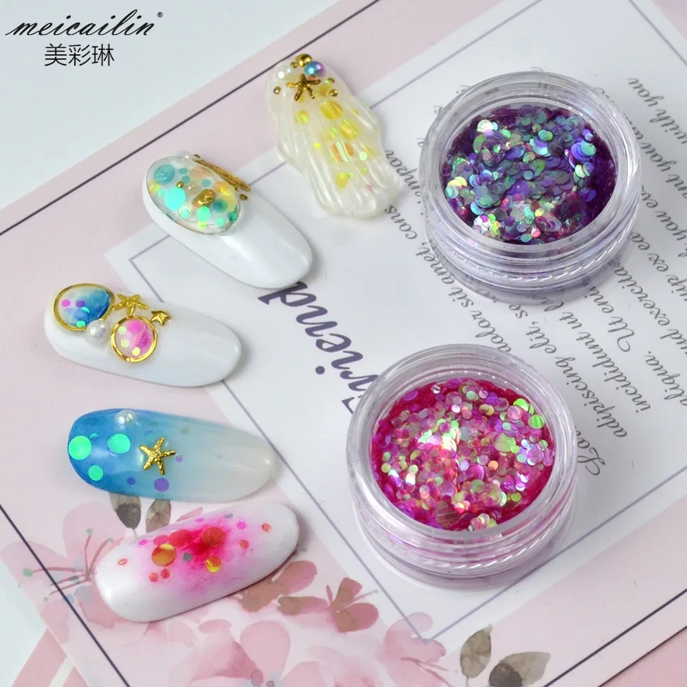 Mermaid Holo Nail Sequins (10)