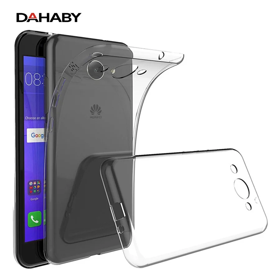 DAHABY For Huawei Y3 Y6 Y9 Y7 Prime Honor 7A Pro 2018 Ultra Thin Soft Back Case Clear TPU Cover Protective Shell Anti-knock |