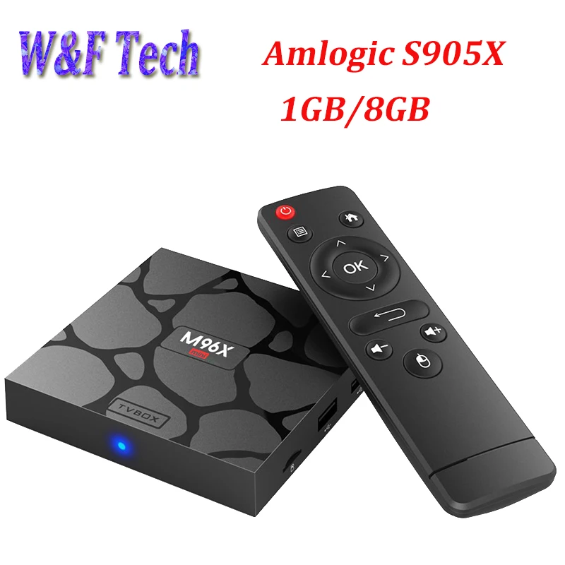 

M96X MINI Android 6.0 Smart tv box quad core 1G 8G 2.4G WiFi HD 2.0 DLNA 4K Amlogic S905X Media player