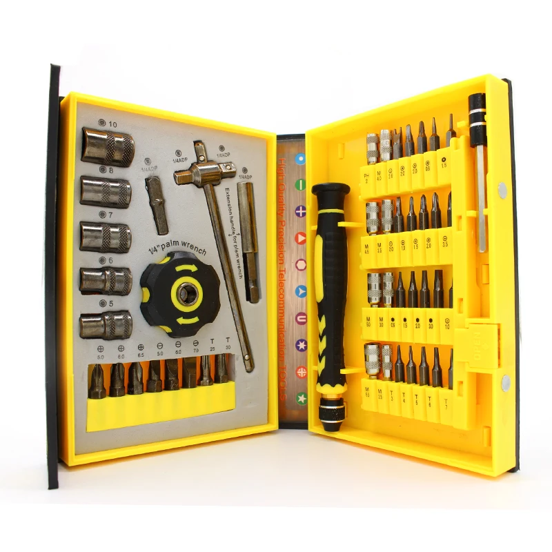

47 In 1 Screwdriver Set Multifunction Repair Tool for Normal Life and Household Industrial Clock Watch Phone Hand Tools