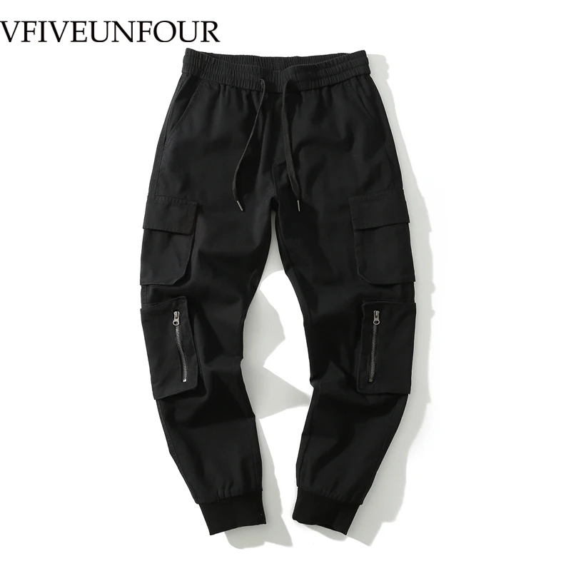VFIVEUNFOUR Vintage Multi-Pockets Harem Joggers Pants Streetwear 2019 Men Hip Hop Casual Cargo Sweatpants Trousers Pants Male VFIVEUNFOUR Vintage Multi-Pockets Harem Joggers Pants Streetwear 2019 Men Hip Hop Casual Cargo Sweatpants Trousers Pants Male