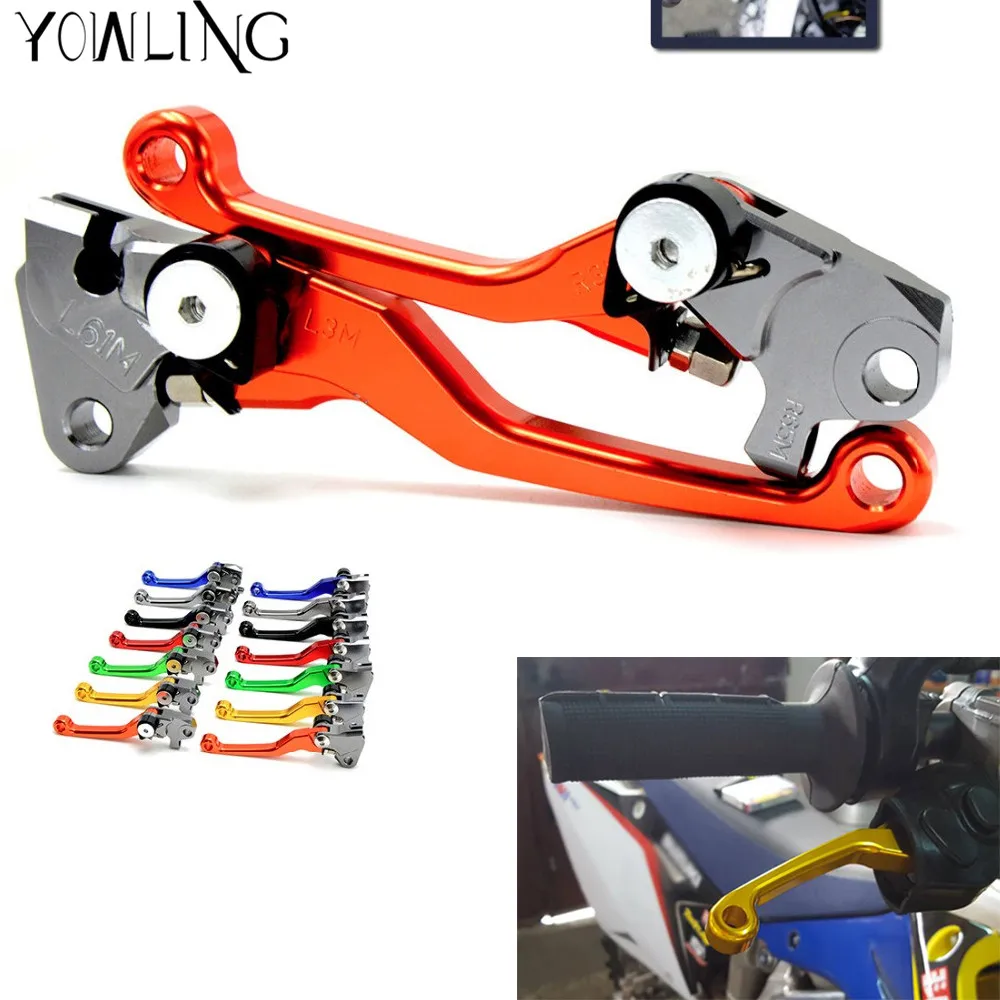 Brake levers Foldable Pivot Brake Clutch Lever For ktm 525SX 525SX R