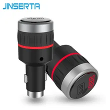 Jinserta Беспроводной Bluetooth-гарнитуры для авто fm-передатчик MP3-плеер 3.5 мм аудио AUX Jack USB Автомобильное Зарядное устройство для iPhone Samsung GPS