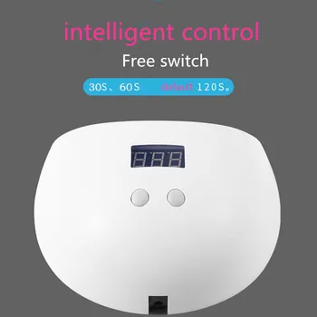 

100% Brand New USB Nail Lamp 24W UV Lamp 100-240V White Light UV LED Lamp Double Light Nail Dryer With Automatic sensing Timer