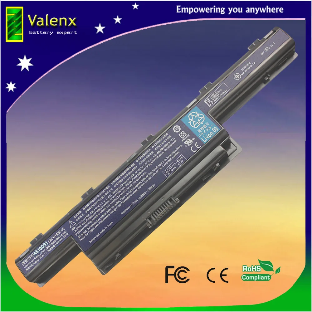 

laptop battery for Acer Aspire 4741 5551 5552 5551G 5560 5560G 5733 5733Z 5741G 5741 AS10D31 AS10D51 AS10D61 AS10D71 AS10D75