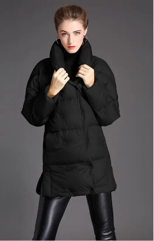 Женское пуховое пальто, модная зимняя утепленная пуховая куртка на утином пуху, Брендовая женская зимняя верхняя одежда, теплое пальто fr3038