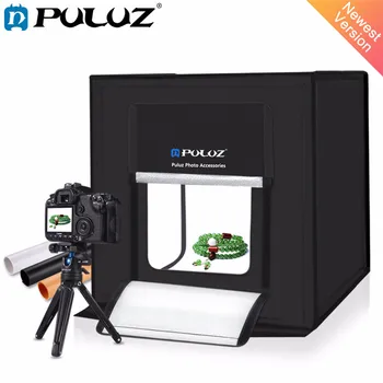 

PULUZ 40*40cm 16inch light Photo Studio box Mini photo studio photography Softbox Led Photo Lighting Studio Shooting Tent Box US
