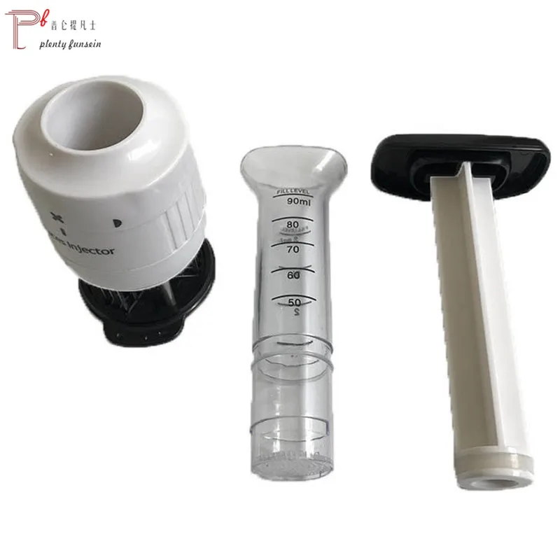 Нержавеющая сталь многофункциональный Мясо Tenderizer иглы зонд стейк инжектор маринада вкус шприц барбекю Кухонные инструменты