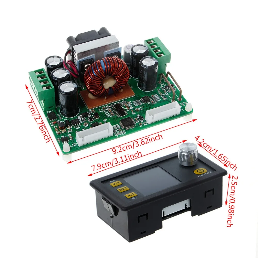 DPS3012 регулируемый Постоянное напряжение понижающий ЖК-модуль питания вольтметр стабилизаторы напряжения Стабилизаторы электрические инструменты