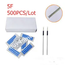 500X5F Перманентный макияж иглы плоские брови татуировки профессиональные иглы для тату-машинки
