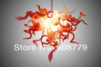 

Half Red and Half White Mini Hand Blown Glass Chandelier Crystals Sale