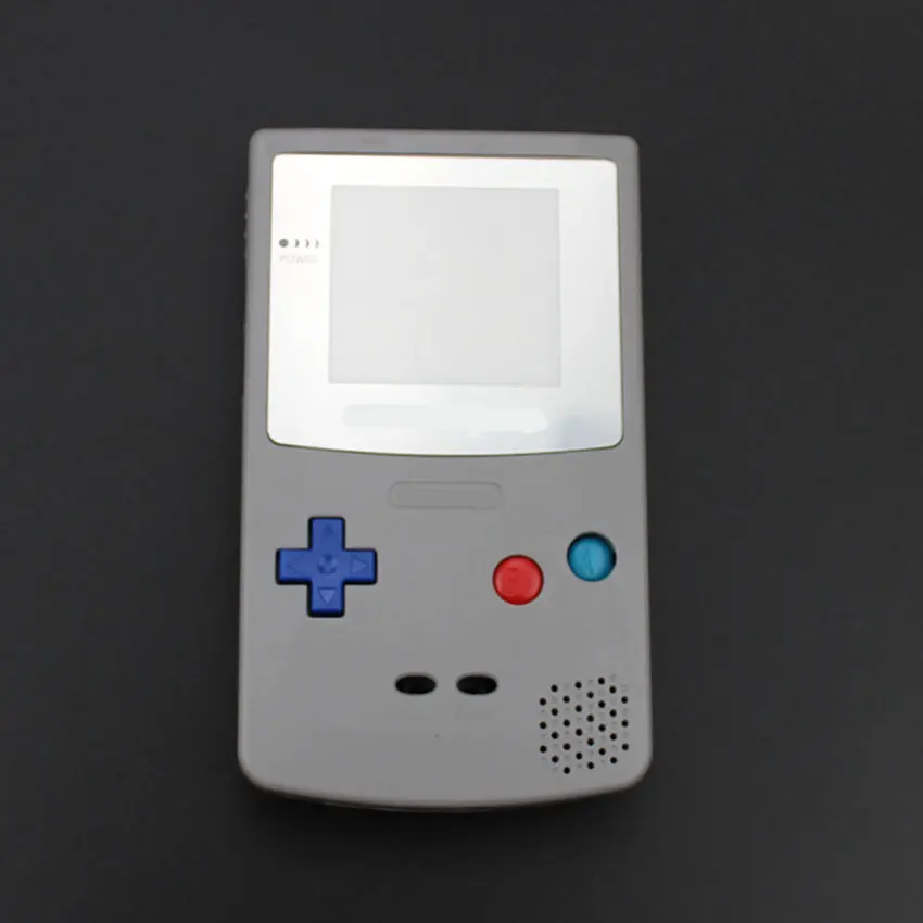 Чехол ChengHaoRan золотисто белый для корпуса GBC ограниченная версия Nintendo GameBoy сменный